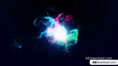 3 Color Particles Logo Reveal Logo Stings template preview
