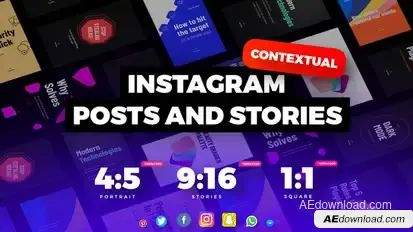 30 Corporate Instagram Stories and Reels Product Promo template preview