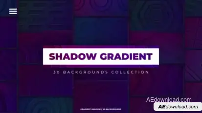 30 Shadow Gradient Backgrounds Elements template preview
