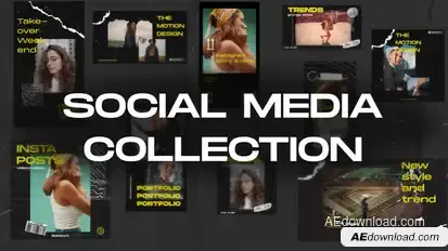 30in1 Social Media Collection Openers template preview