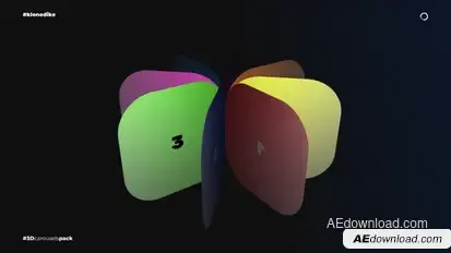 3D Carousels Video Displays template preview