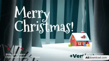 3D Christmas Opener Loop Openers template preview