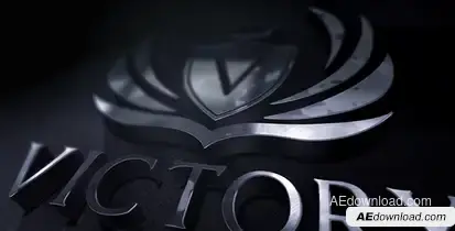 3d Chrome Logo Reveal Logo Stings template preview