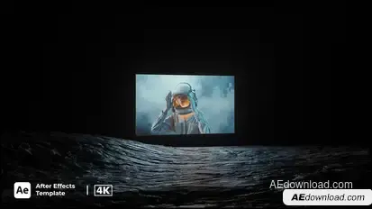 3D Display Mockup Kit Video Displays template preview