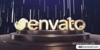3D Elegant Logo Reveal Logo Stings template preview