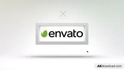 3D Frame - Modern Logo Reveal Logo Stings template preview