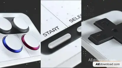 3D Gaming Channel Intro Openers template preview