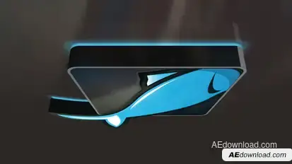 3D Glossy Logo Logo Stings template preview