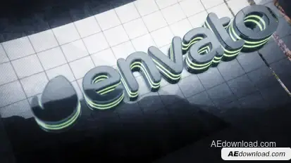 3D LED Opener - Logo Slideshow Openers template preview