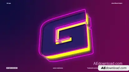3D Logo - Logo Animation Logo Stings template preview