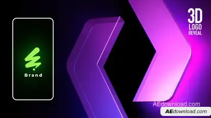 3D Logo Reveal Logo Stings template preview