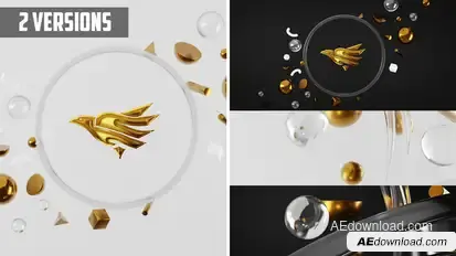 3D Logo Reveal Logo Stings template preview
