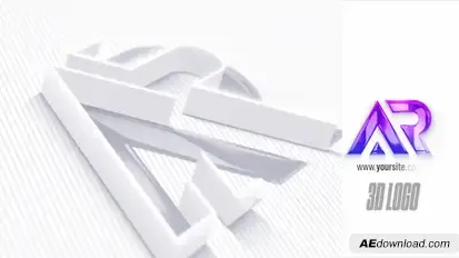 3D Logo Reveal Logo Stings template preview