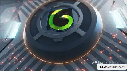 3D LogoTransition broadcast-packages template preview