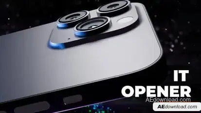 3D Opener App Colorful Elements Openers template preview