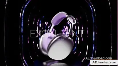 3D Opener Music Colorful Elements Openers template preview