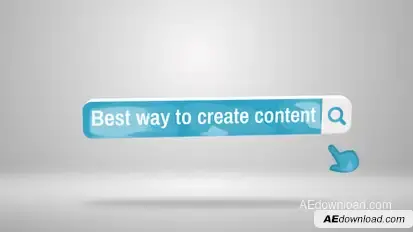 3D Pop Search Logo Logo Stings template preview