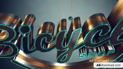 3D Ramadan Logo Reveal Logo Stings template preview