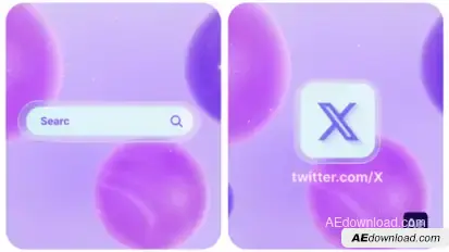 3D Search Logo Opener Logo Stings template preview