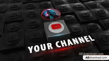 3d Youtube Intro Openers template preview