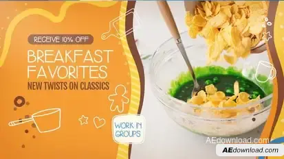 4K Kids And Teens Cooking Summer Camp Opener Openers template preview