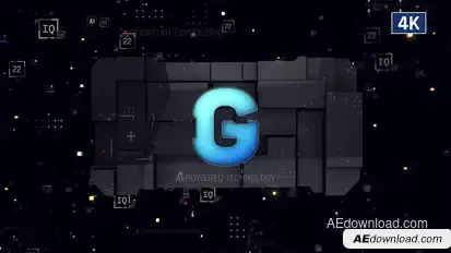 4K Technology Logo Reveal Logo Stings template preview