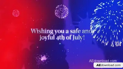 4th Of July Message Openers template preview