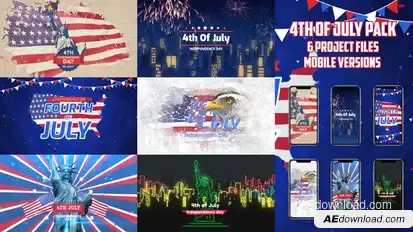 4th of July Pack Openers template preview