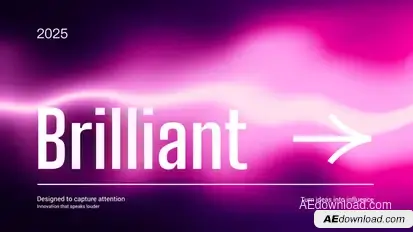 6 Gradient Typography Pack | After Effects Titles template preview