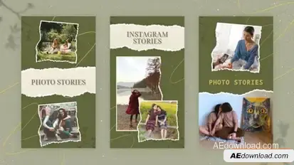 8 in 1 Instagram Stories Openers template preview