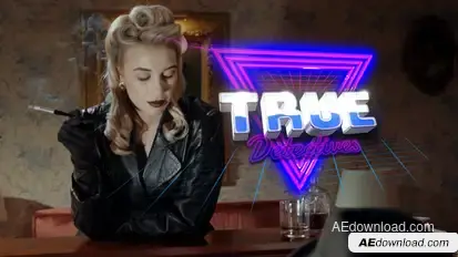 80's Retro Title Opener Titles template preview
