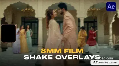 8mm Camera Shakes | Handheld Camera Elements template preview