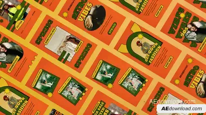 90's Psychedelic Fashion Instagram Reel Product Promo template preview