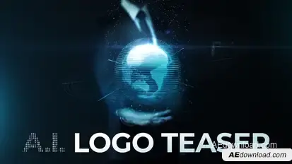 A.I. Logo Teaser Logo Stings template preview