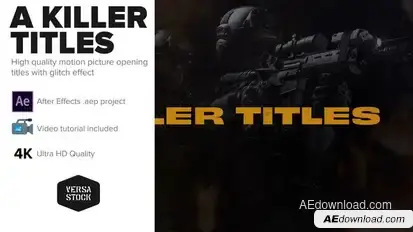 A Killer Titles Titles template preview