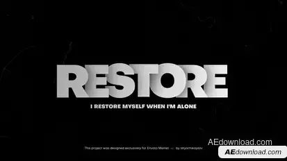 Abstract - Text Animation Titles template preview