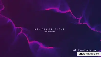 Abstract and Modern Titles Titles template preview