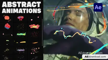 Abstract Animations Pack for After Effects Elements template preview