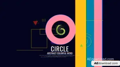 Abstract Colorful Intro Openers template preview