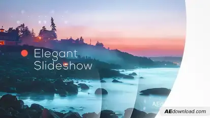 Abstract Elegant Slideshow Video Displays template preview
