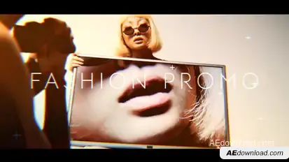 Abstract fashion intro broadcast-packages template preview
