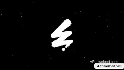 Abstract Glitch Logo Logo Stings template preview