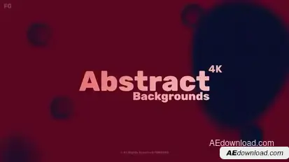 Abstract Gradient Backgrounds Elements template preview