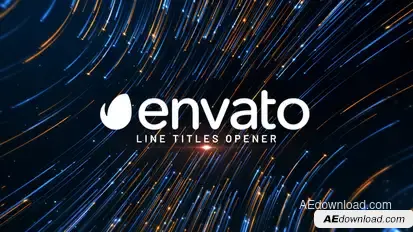 Abstract Lines Titles Titles template preview