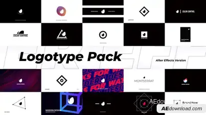 Abstract Logotype Pack Logo Stings template preview