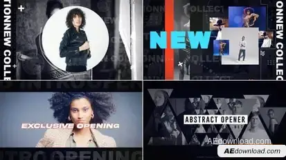 Abstract Opener Openers template preview