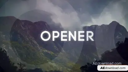 Abstract Opener Openers template preview