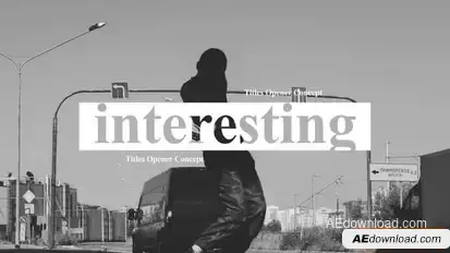 Abstract Opener Openers template preview