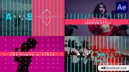 Abstract Opener for After Effects Openers template preview