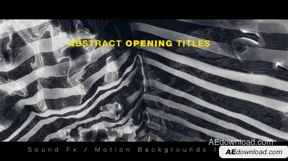 Abstract Opening Titles Openers template preview
